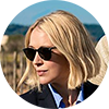 Profile picture of woman with long hair